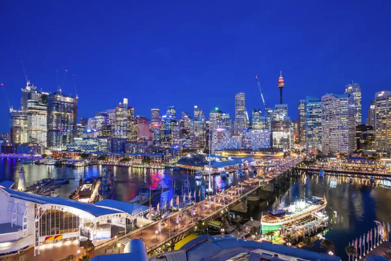 Spectacular Darling Harbour View & Parking Appartamento